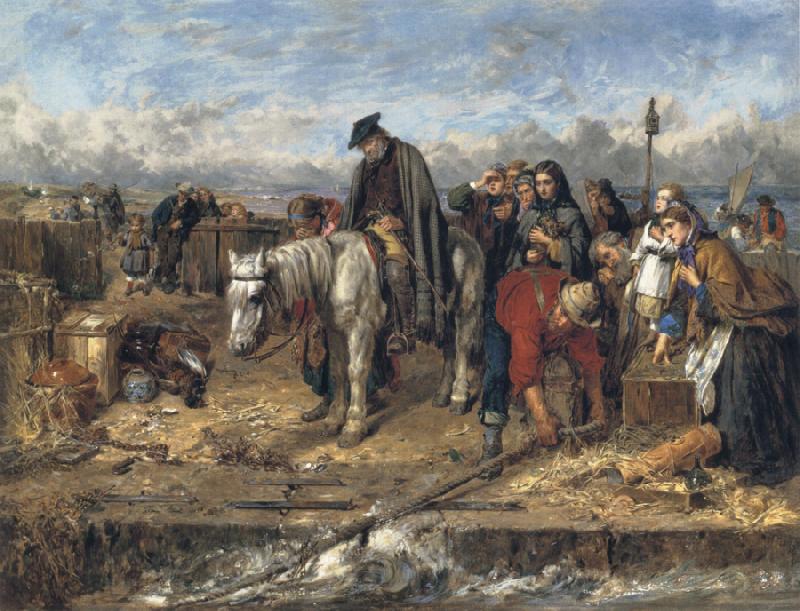 Thomas Faed The Last of the Clan oil painting image